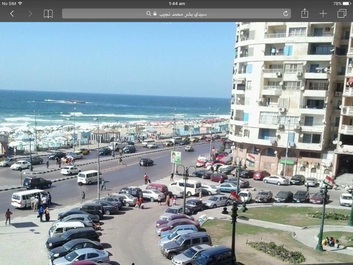 Cozy New 2 Bd Amazing Beach View Next To Hilton Hotel Family Only !العائلات فقط Alexandria Eksteriør billede